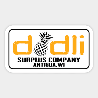 Dadli Surplus Grunge Patch Sticker